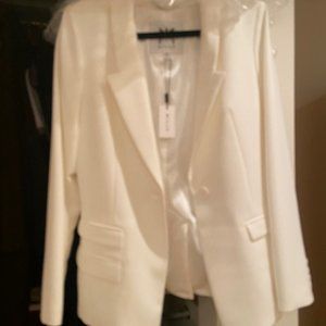 MILLY CADY NWT WHITE JACKET PRISTINE- PERFECT ~ This a gorgeous jacket!!!